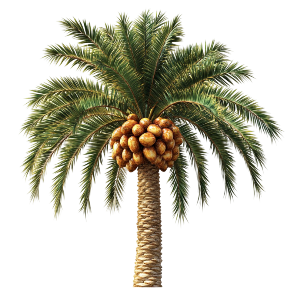 Palm Tree with Fruit png