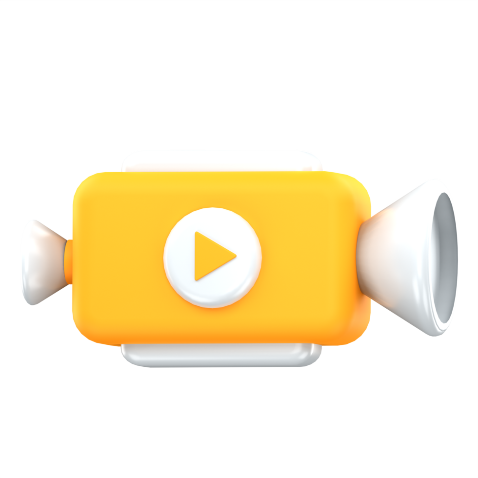 3d illustration camera png