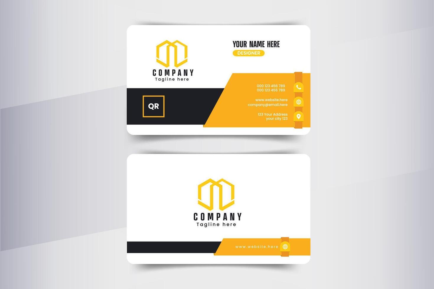 Business Card Template vector