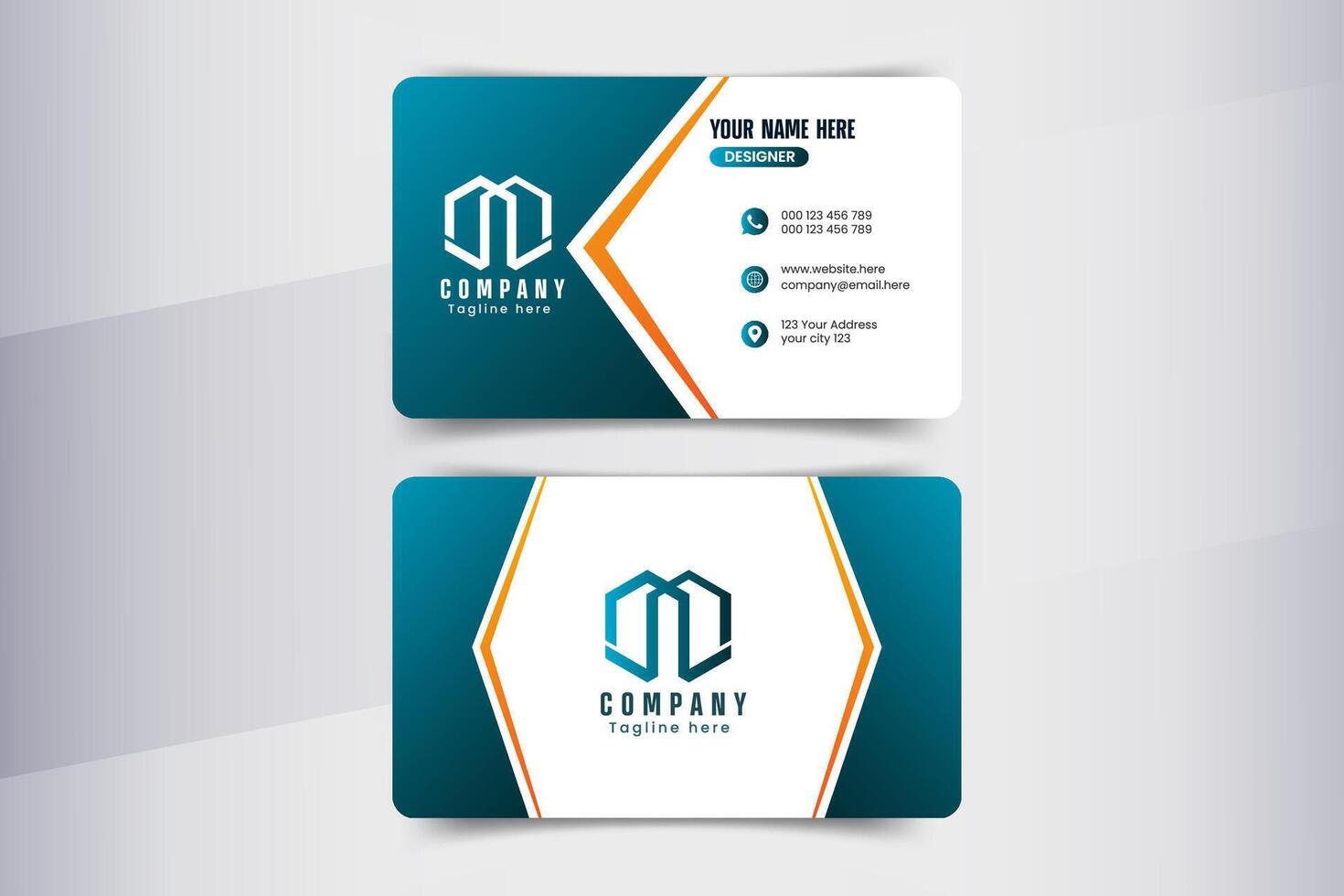 Creative Business Card vector