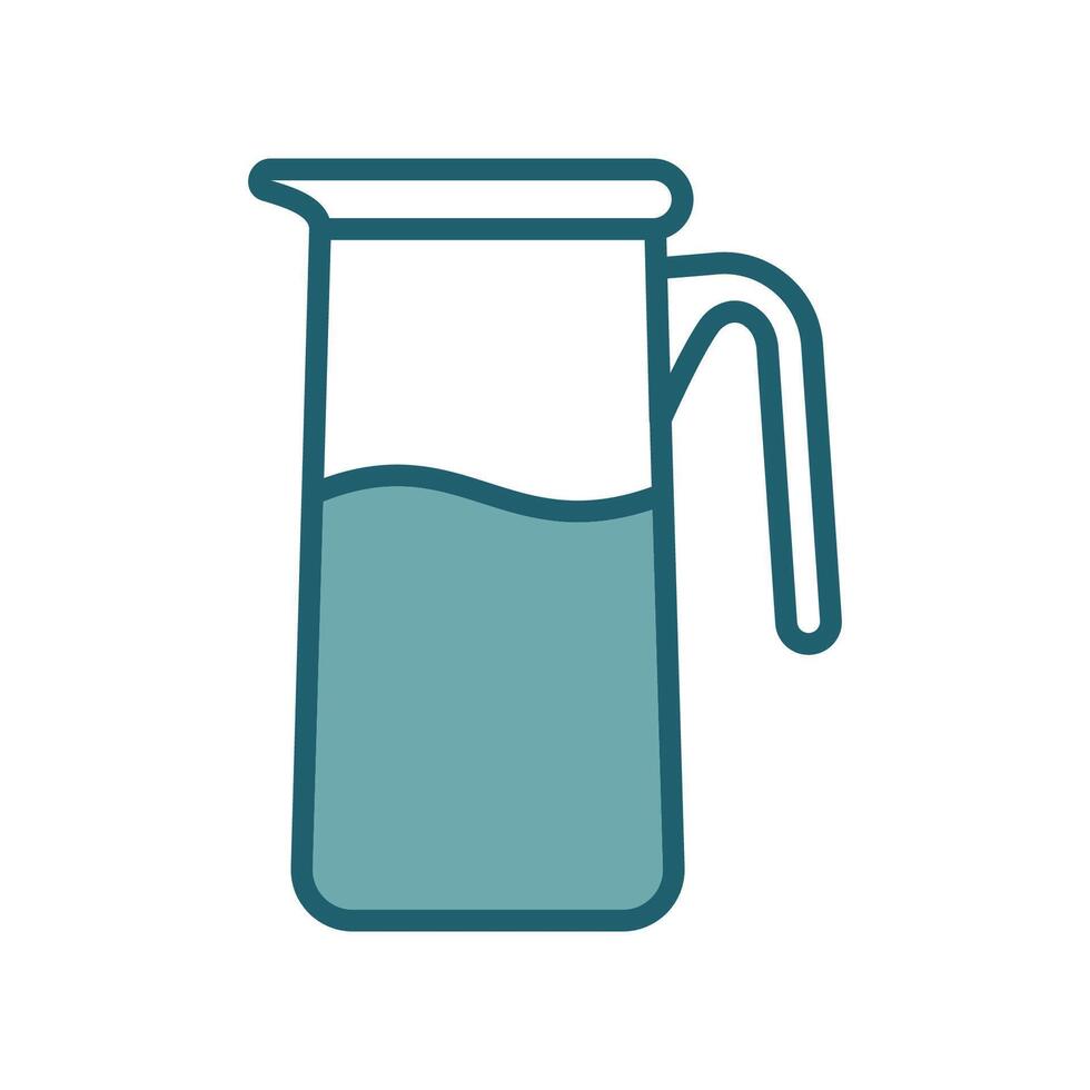 Modern Water Pitcher Icons Sleek and Minimalist Designs vector