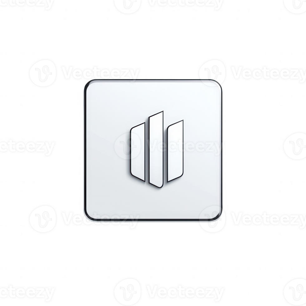 Modern logo design with abstract shapes and clean lines for branding purposes. png