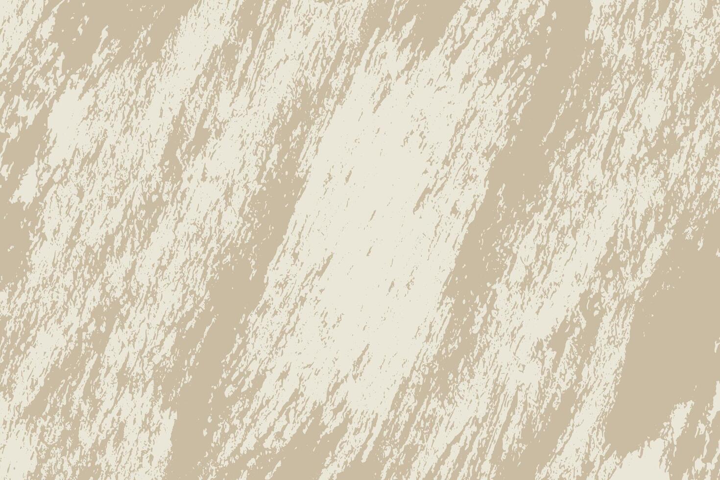 Thick Beige Big Retro Brush Stroke Background. Bold Grunge Distressed Flat Texture. Big Artistic Brush Stroke overlay. Hand draw big bold brush backdrop for retro cover, ad, banner, poster vector
