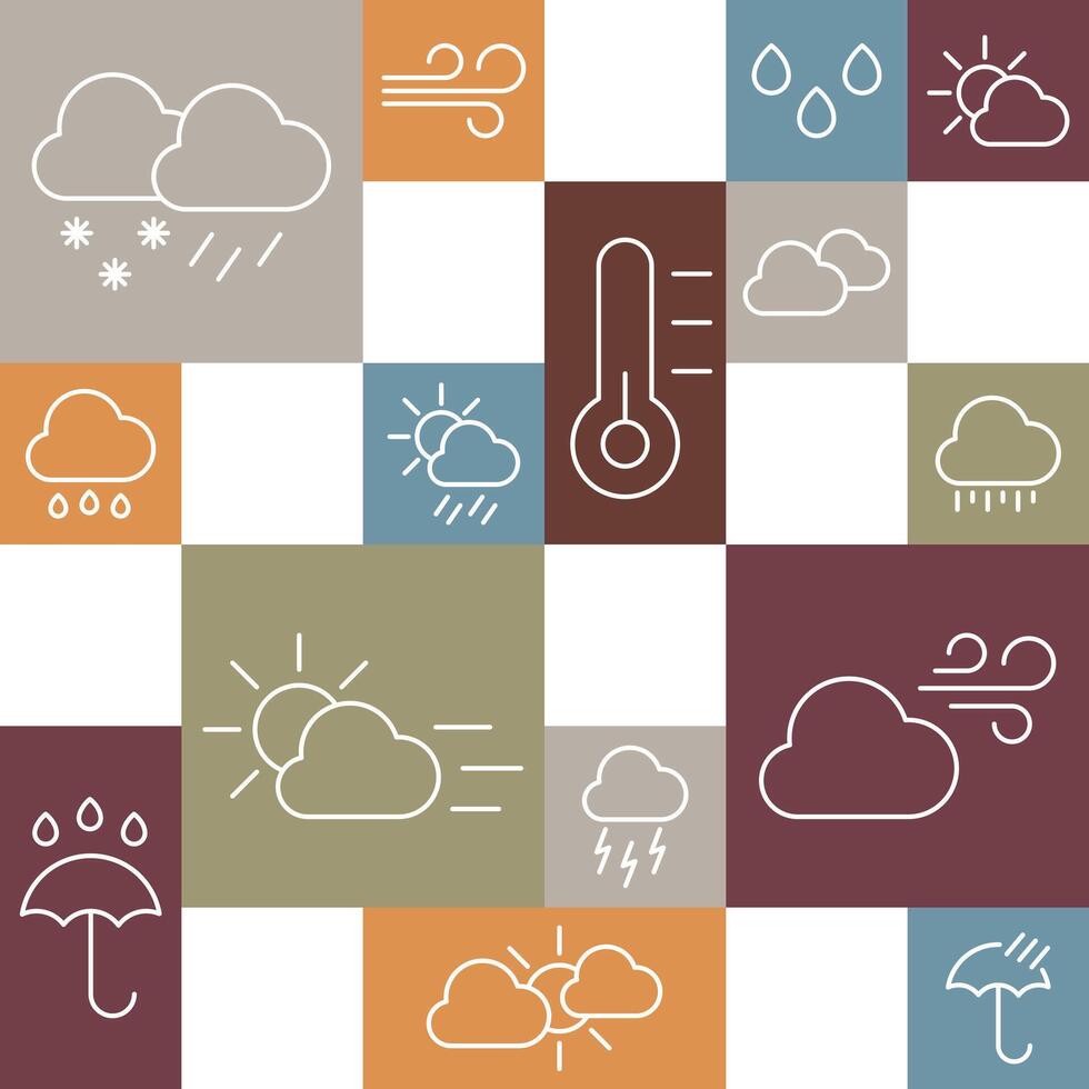Weather forecast. Weather. Illustration for banners and advertising. vector