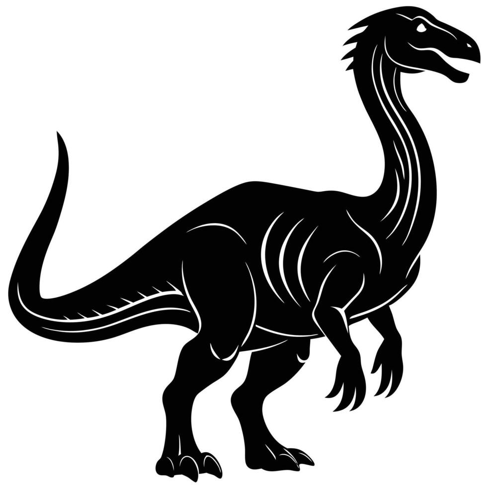 Dinosaur Silhouette Designs vector