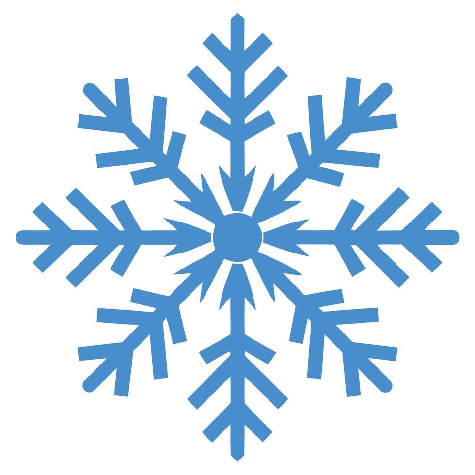 Snowflake Illustration Ideas vector