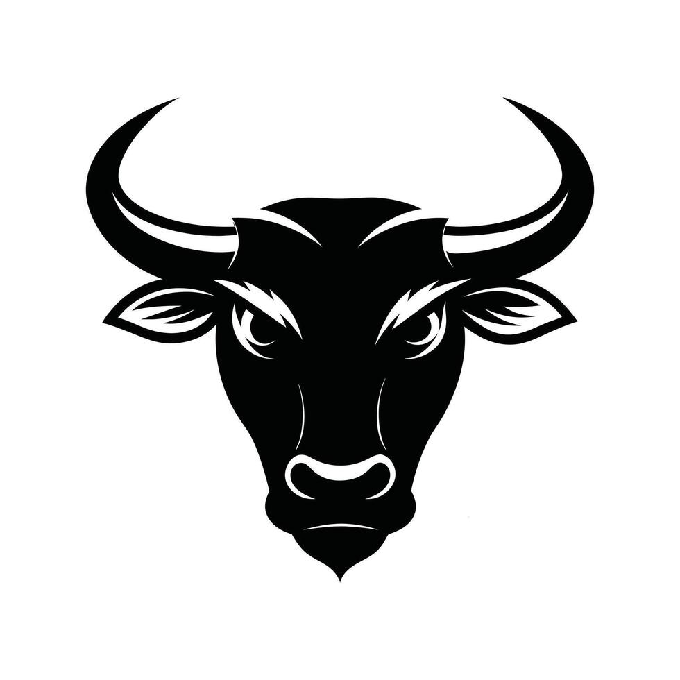 Bohemian Bull Head Design for Apparel Graphic vector