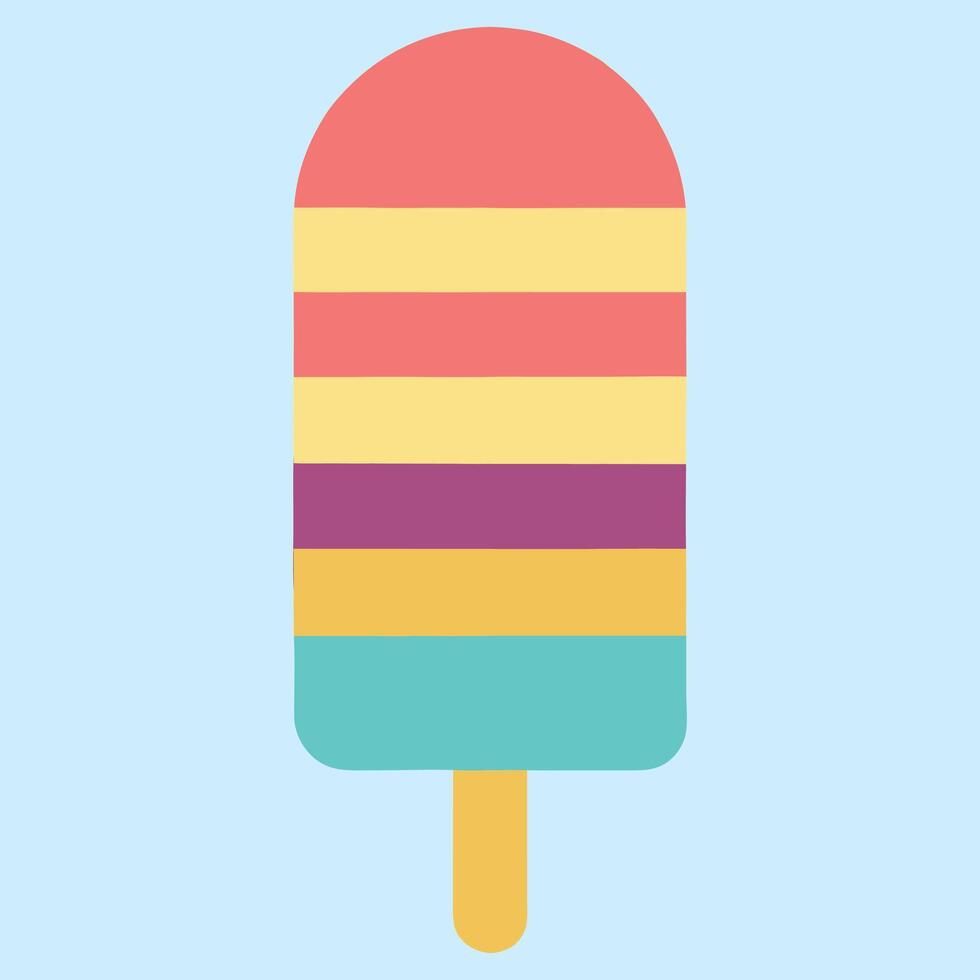 Charming Ice Cream Cone Illustration vector