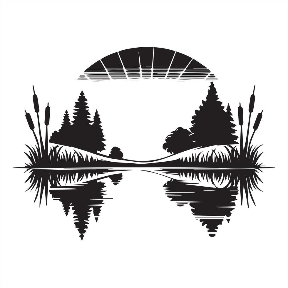 First Light Dancing on the Ocean Waves vector