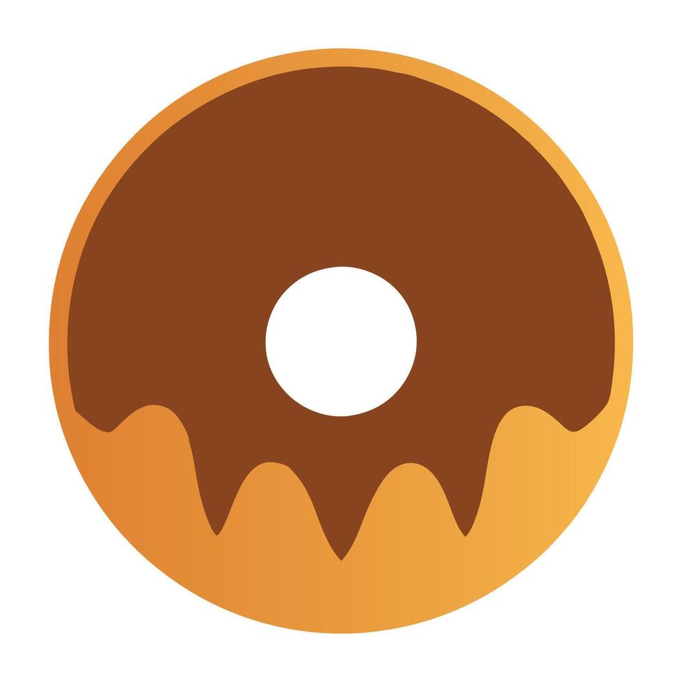 Doughnut Magic with Rainbow Sprinkle Charm vector