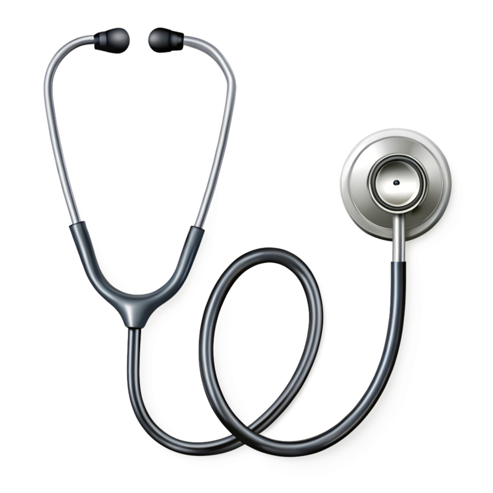 Medical Stethoscopes isolated on transparent background png