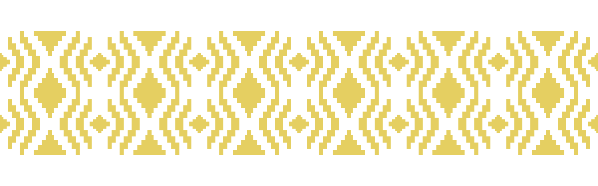 African Geometric Tribal Border for Creating Unique Clothing and Fabric Art. png