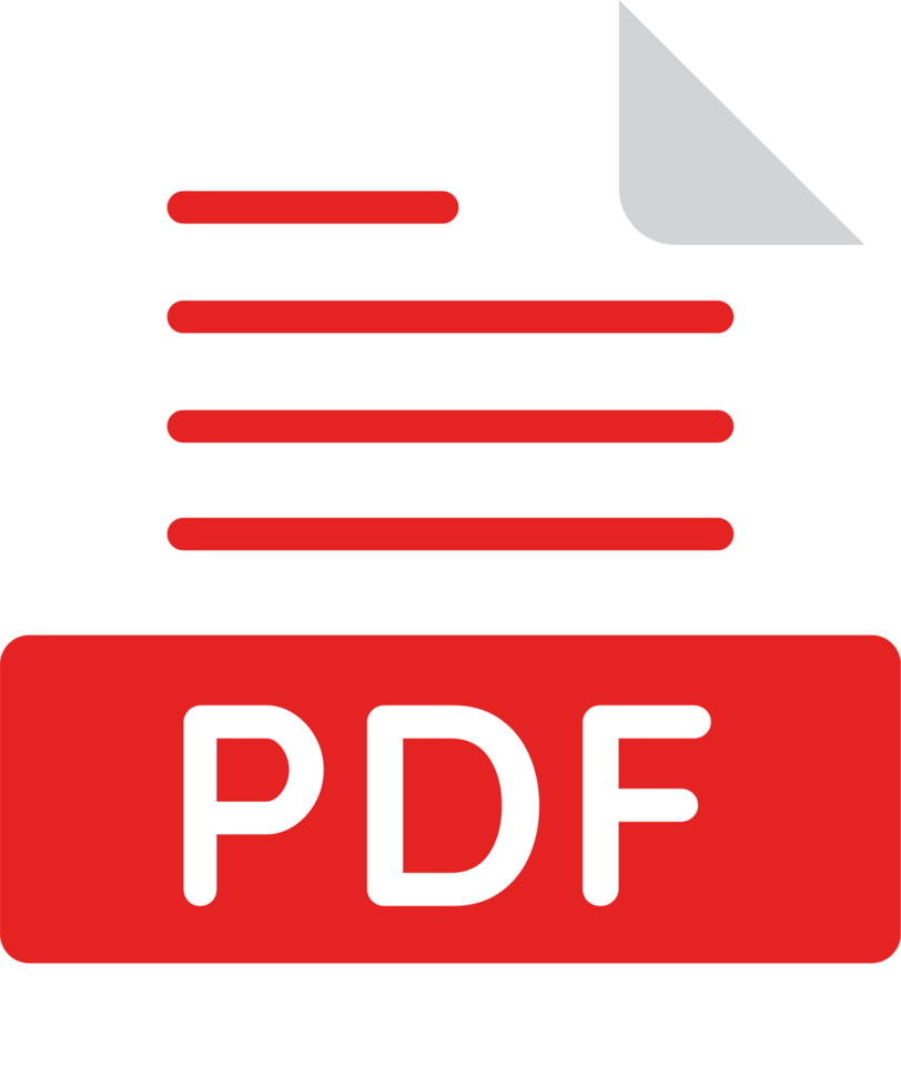 format pdf extension symbol png