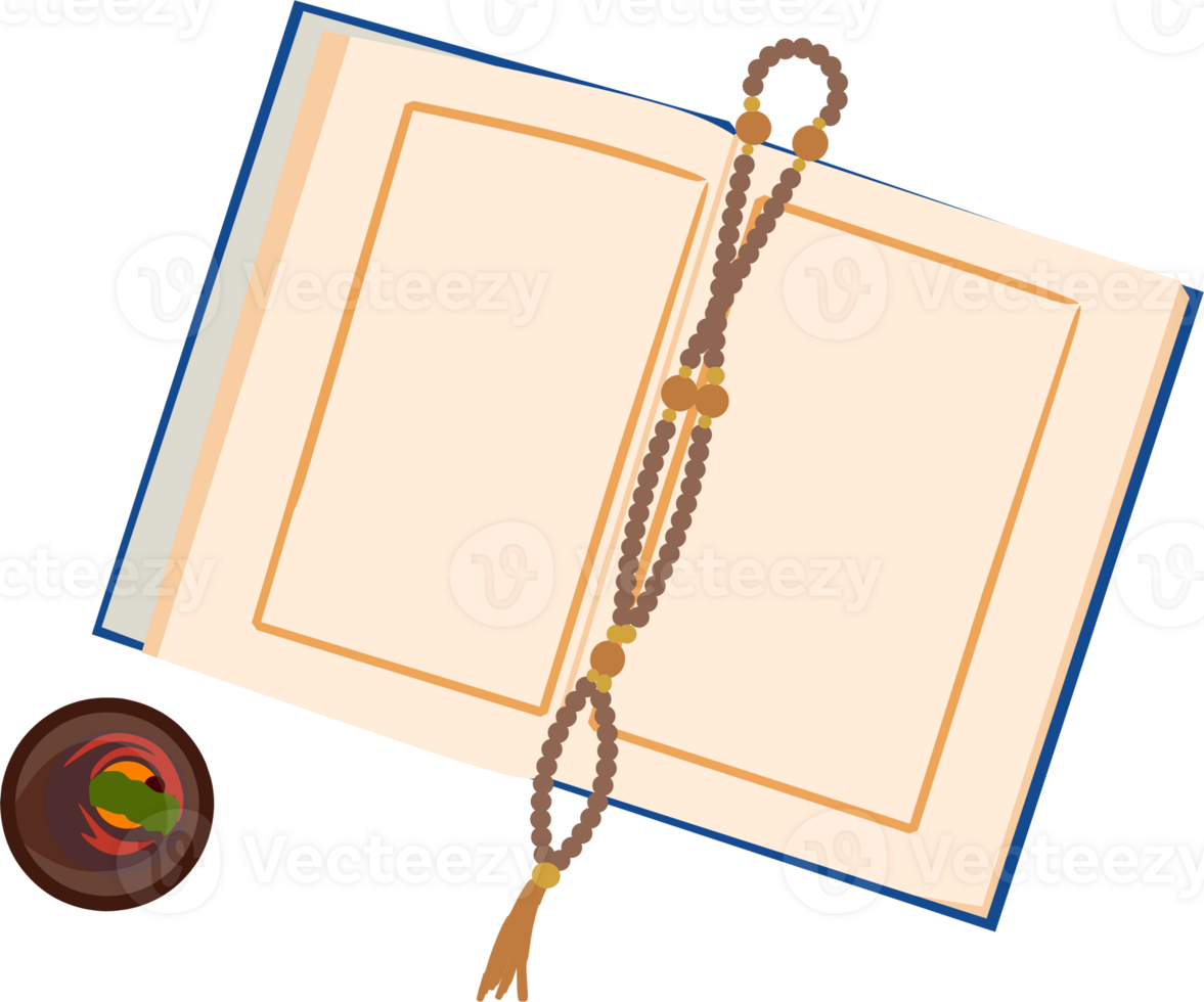 Simple Al Qur'an clipart drawing png