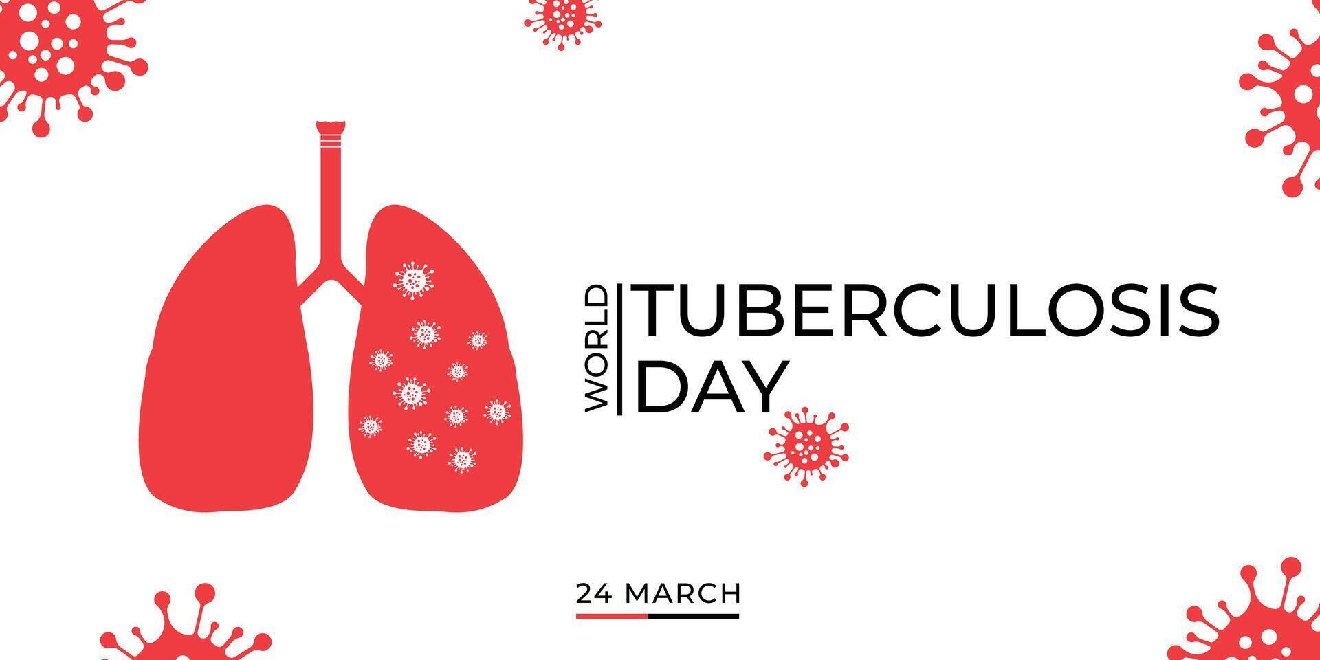 World tuberculous day vector
