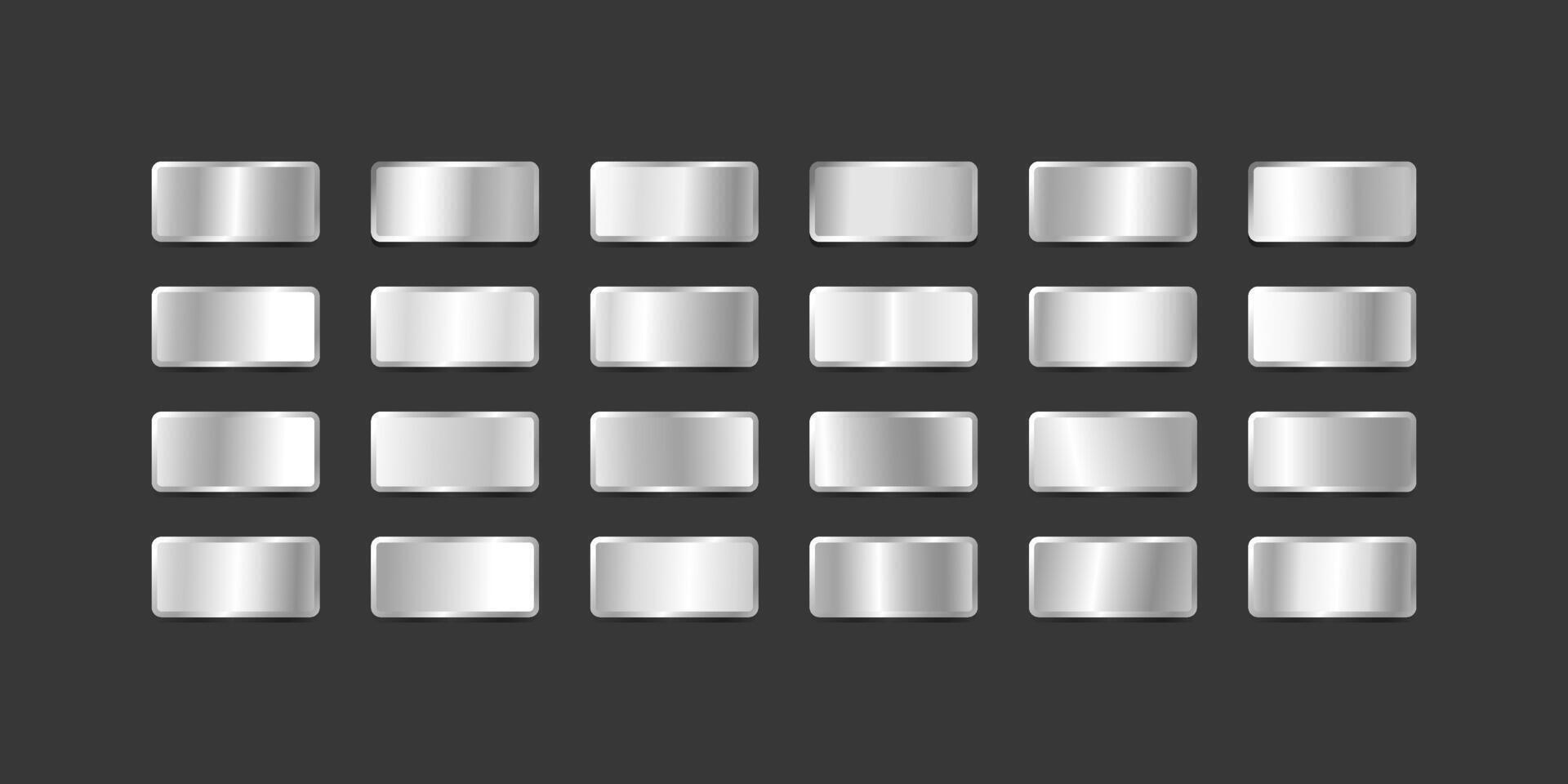 Silver gradient background vector