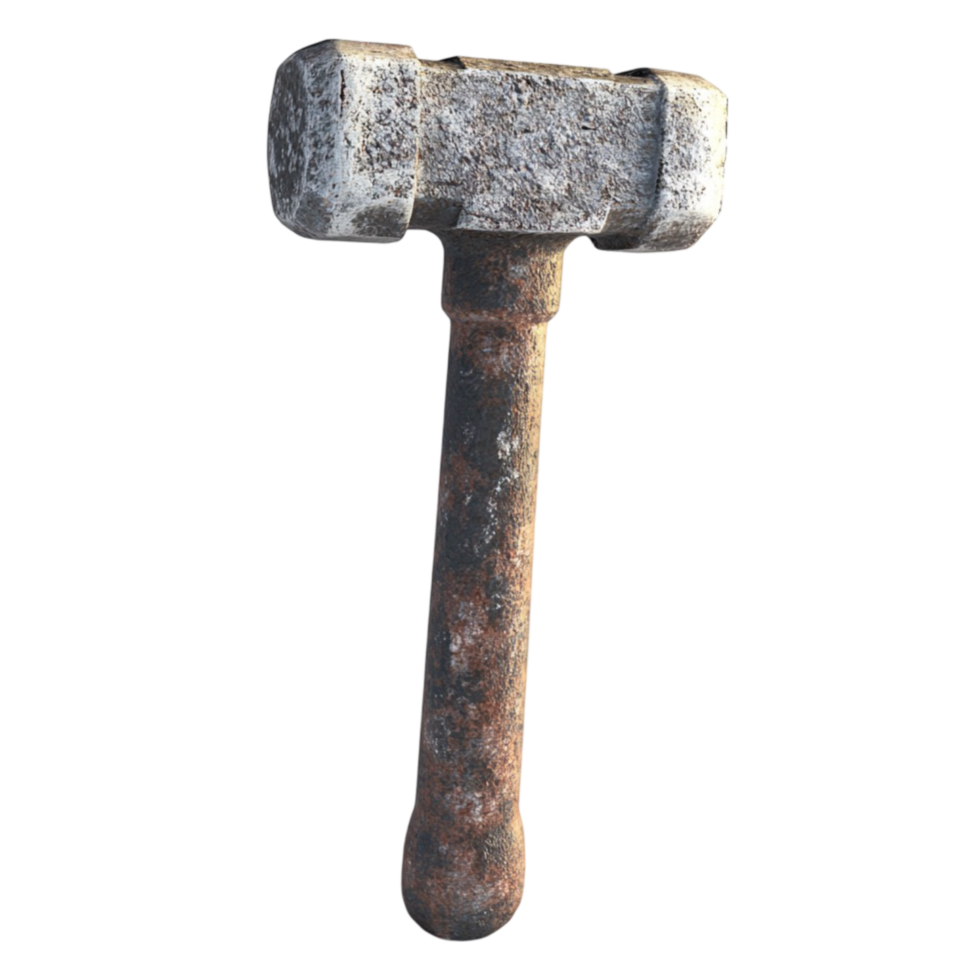 a hammer on transparent background png