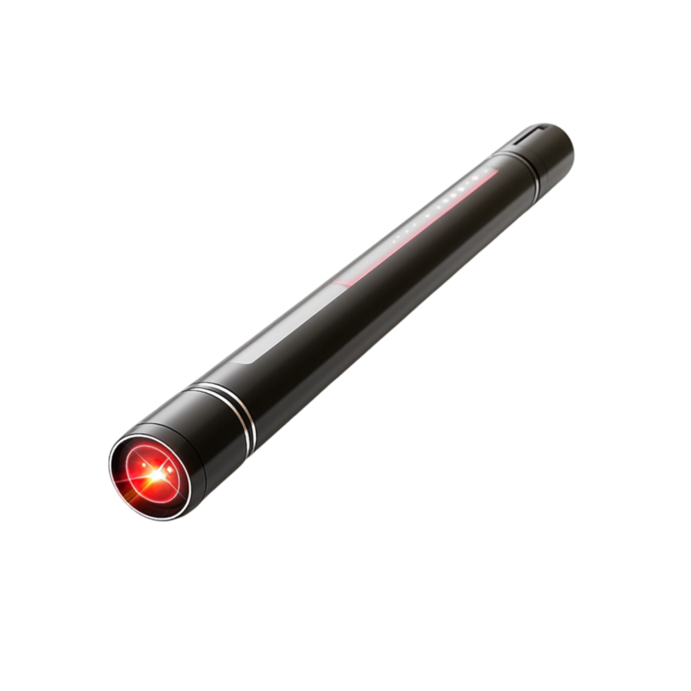 a laser pointer on a transparent background png