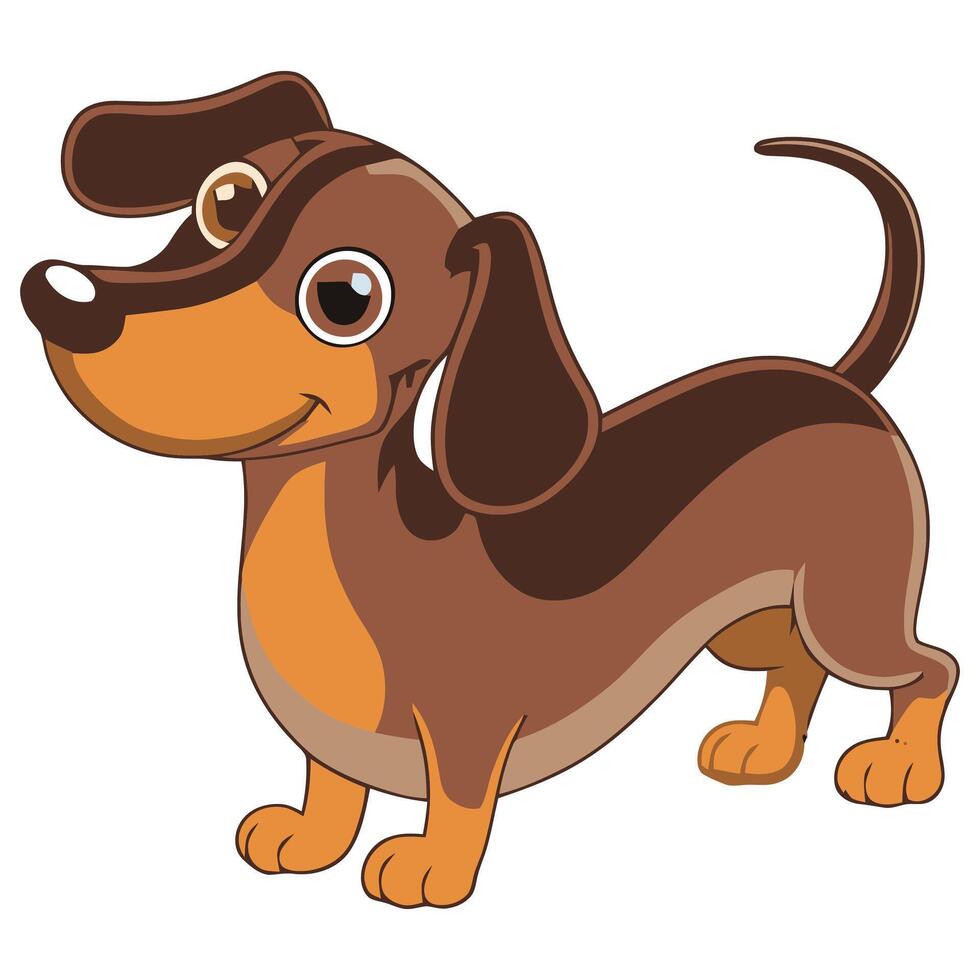 Cartoon Dog Drawings vector