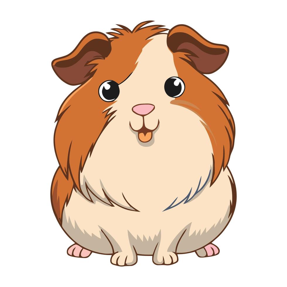 Adorable Guinea Pig Illustrations Perfect for Pet Lovers vector