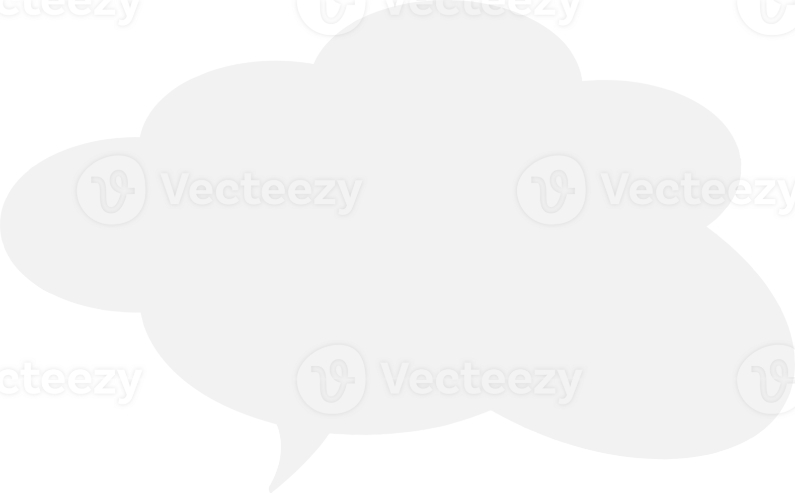 Graphic speech bubble for text png