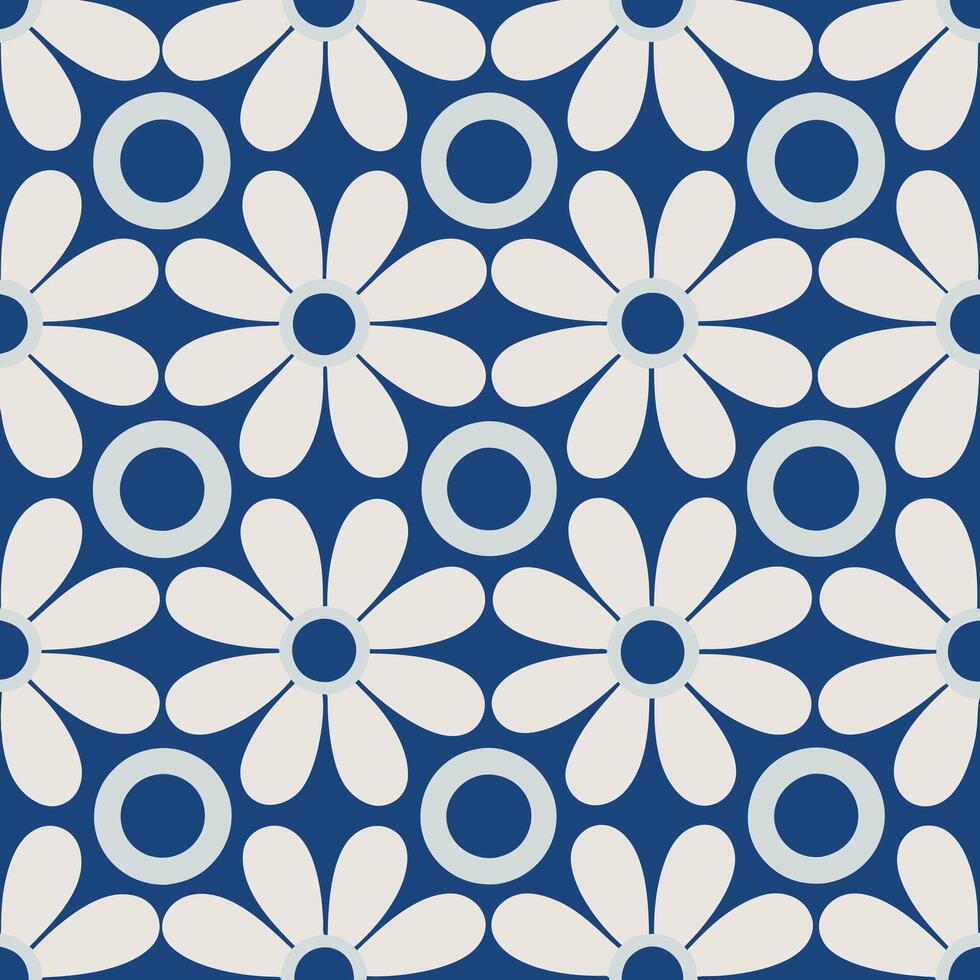 Creative Seamless Tile Motif for Pattern Design Projects vector