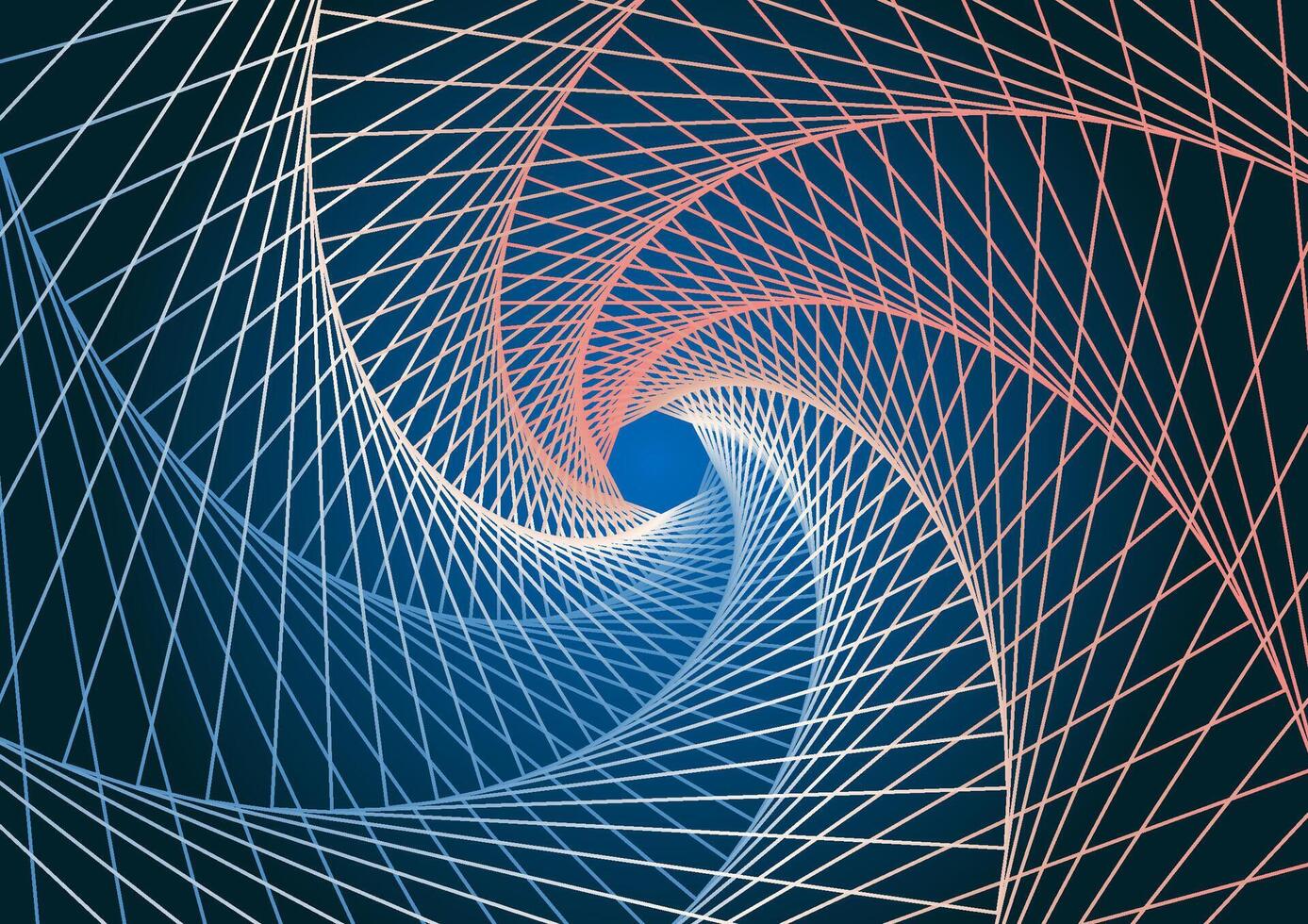 Abstract background with geometric pattern and gradient vector