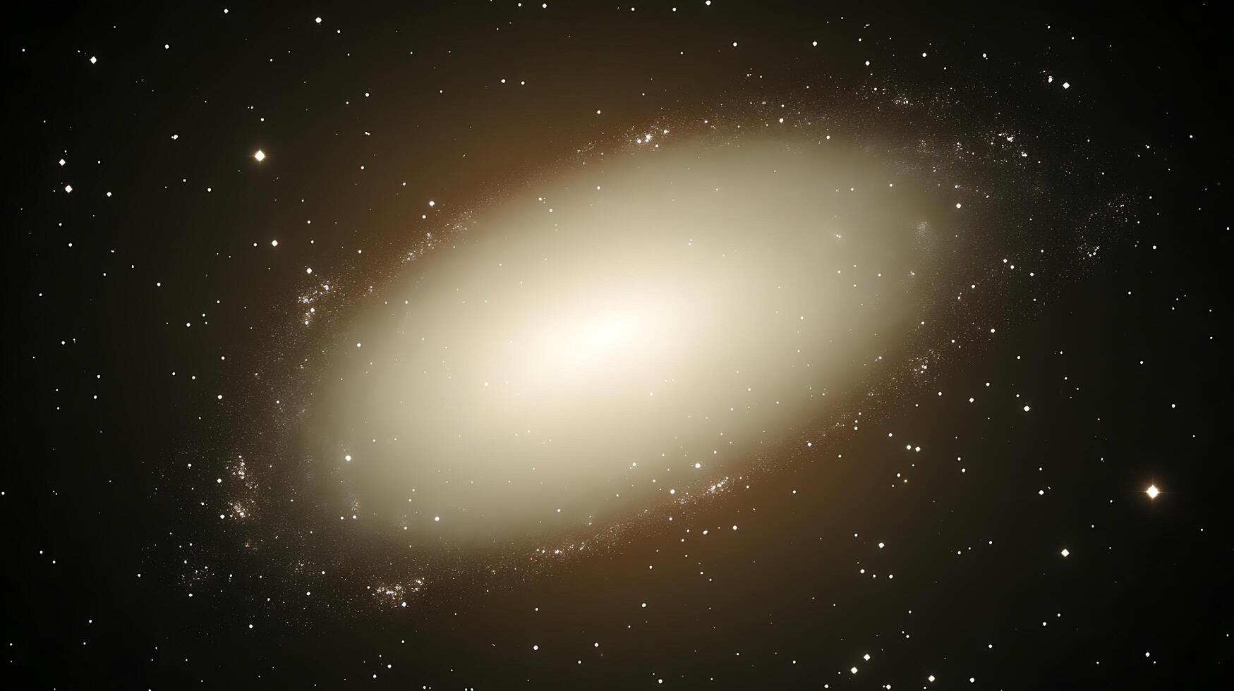 A close-up view of a dwarf elliptical galaxy photo