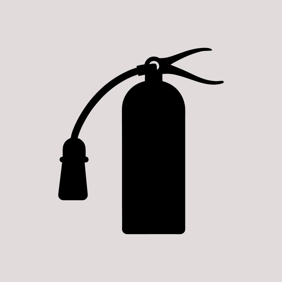 Fire extinguisher icon illustration vector
