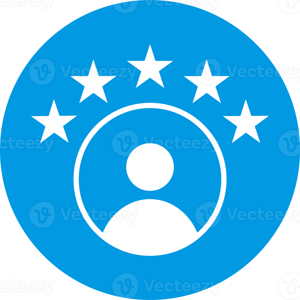5 star work experience icon for your web site design, logo, app, illustration png