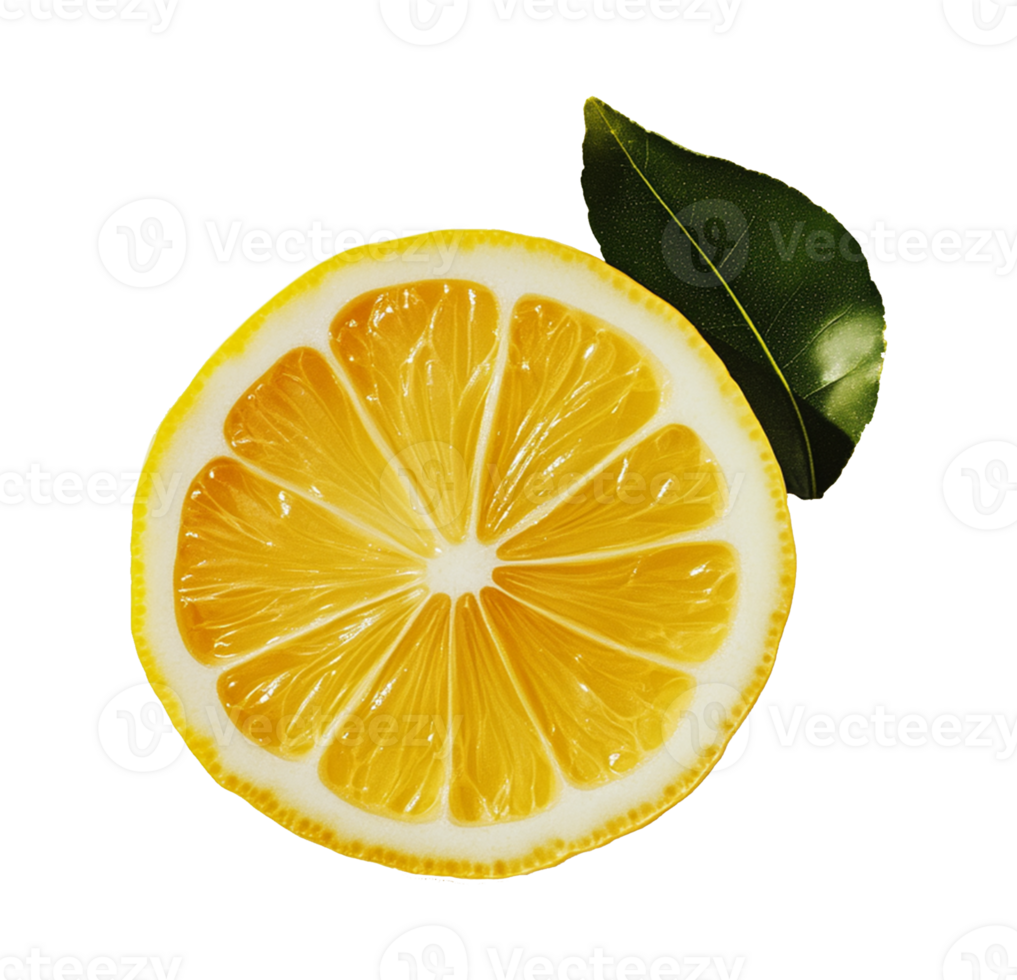 lemon isolated on transparent background png