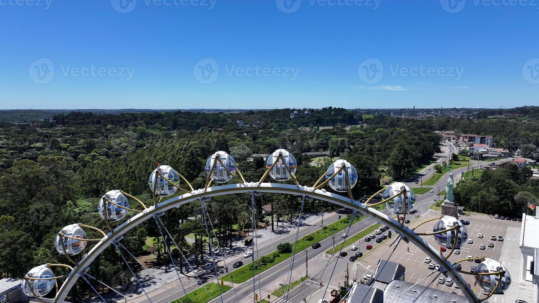 Scenic Amusement Park in Canela Rio Grande do Sul Brazil. photo