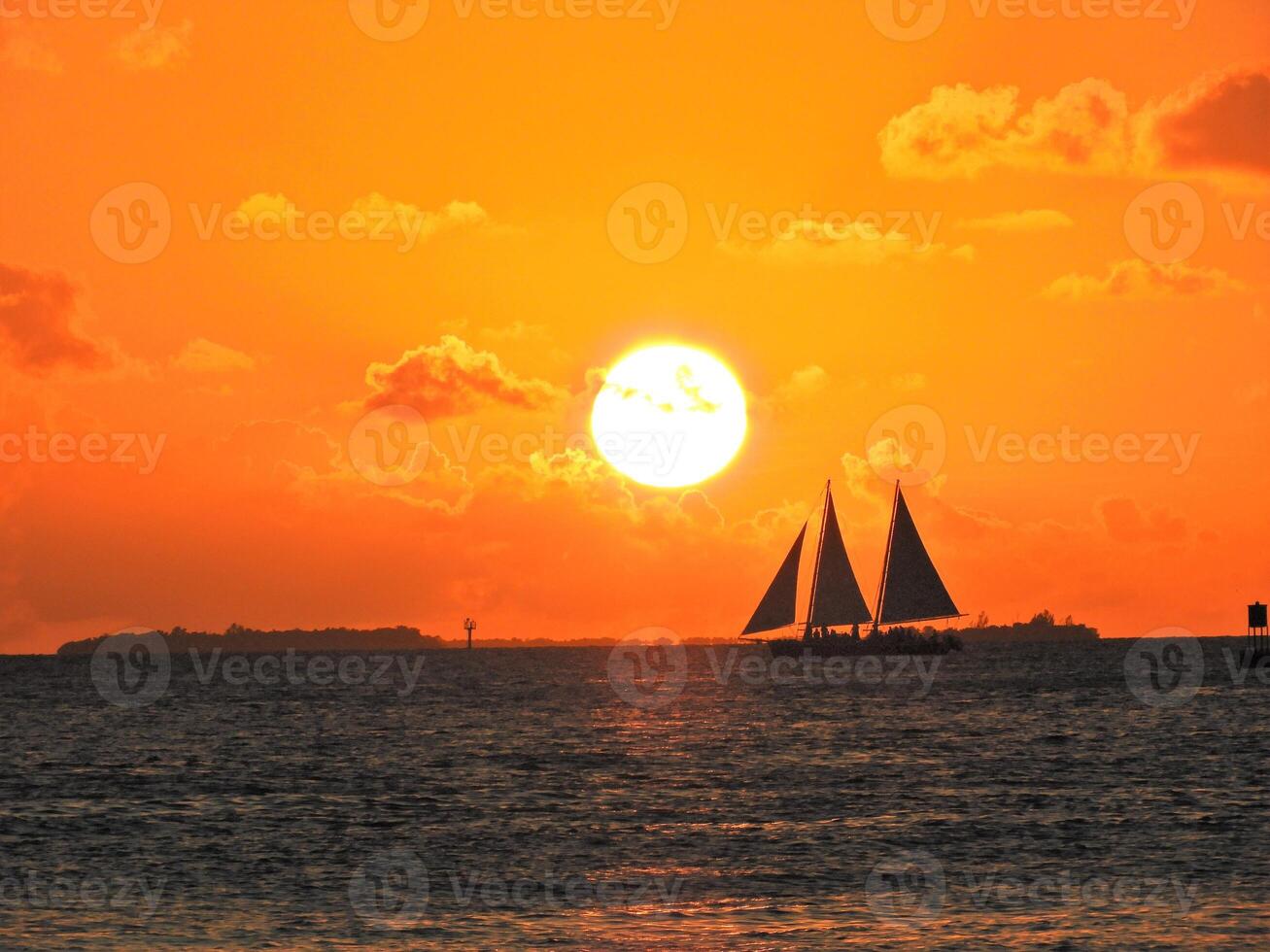 Awe Florida Keys at Key West Florida United States. Relaxation Scene. photo