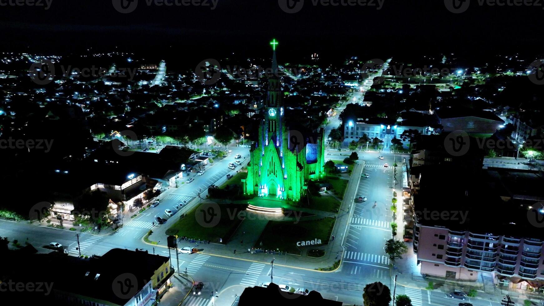 Aerial Catedral da Pedra in Canela Rio Grande do Sul Brazil. photo