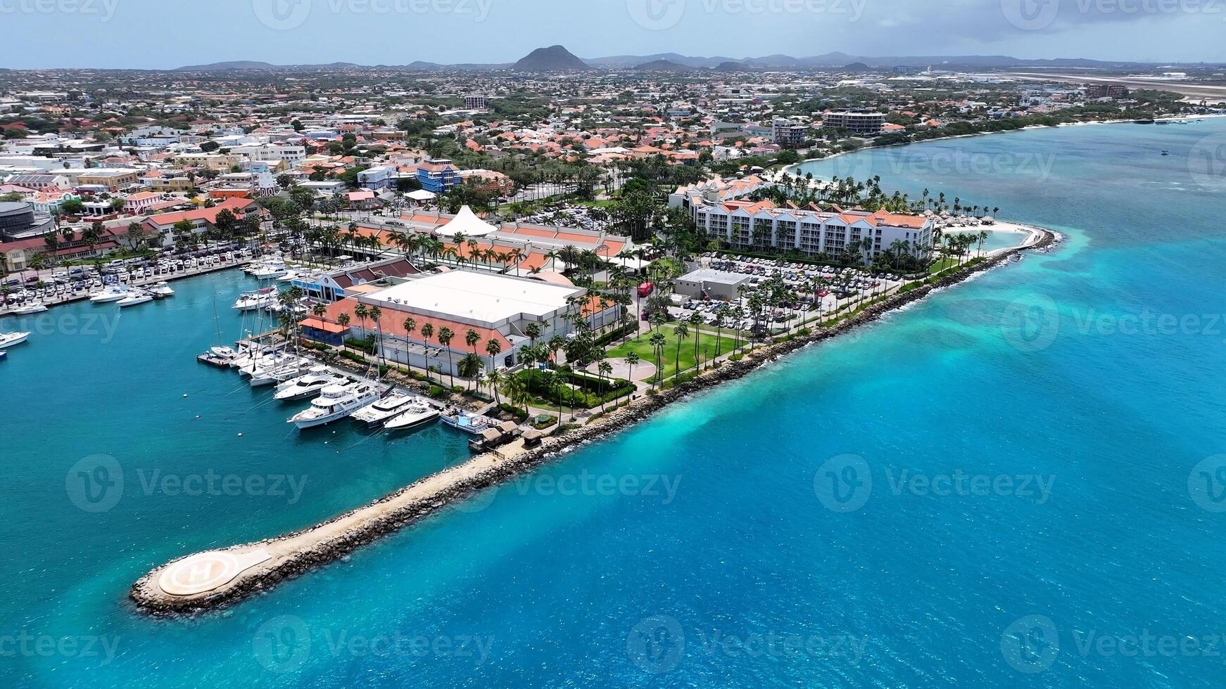 Awesome Waterfront Resort in Oranjestad Caribbean Netherlands Aruba. photo