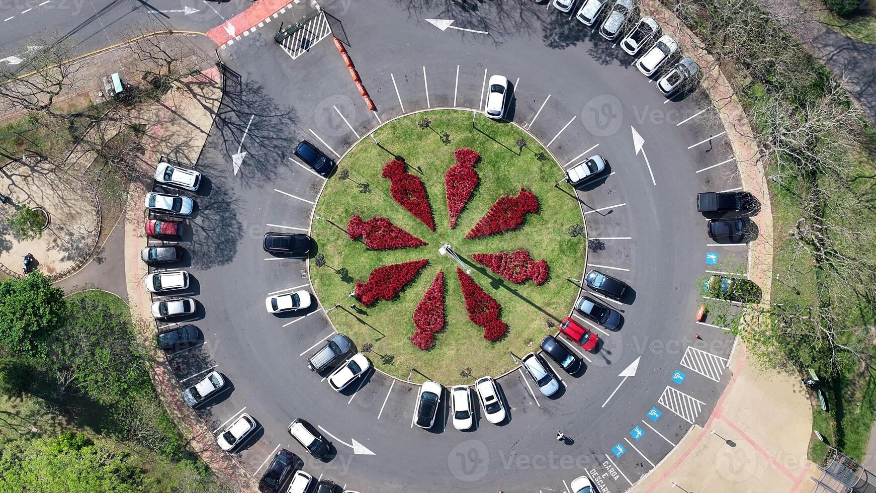 Beautiful Botany Garden in Curitiba Parana Brazil . Tourism Cinematic. photo