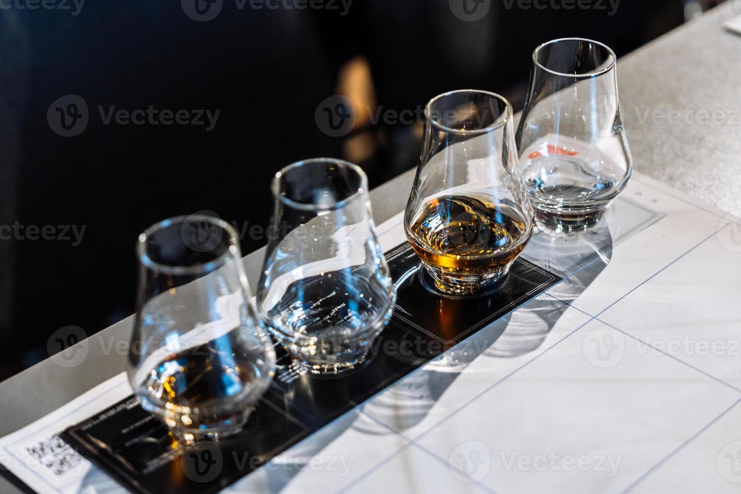 Enjoying a memorable alcohol tasting experience with crafted cocktails photo