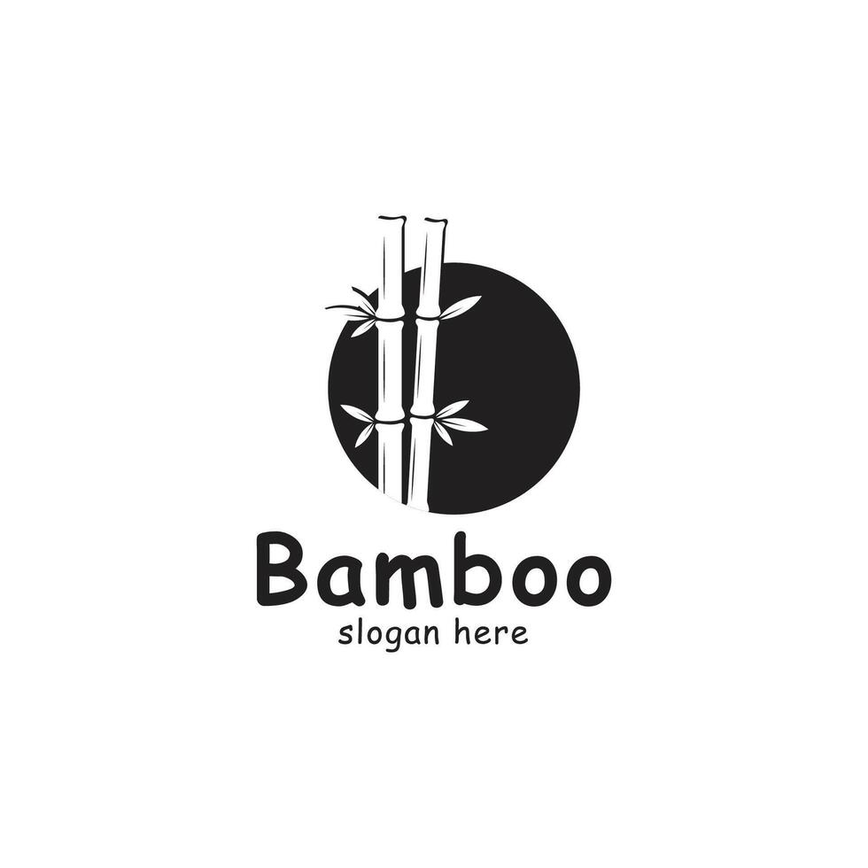 Bamboo Logo design vector