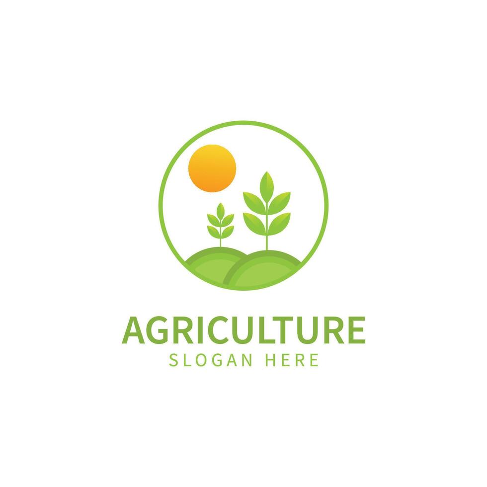 Farm Logo Template vector