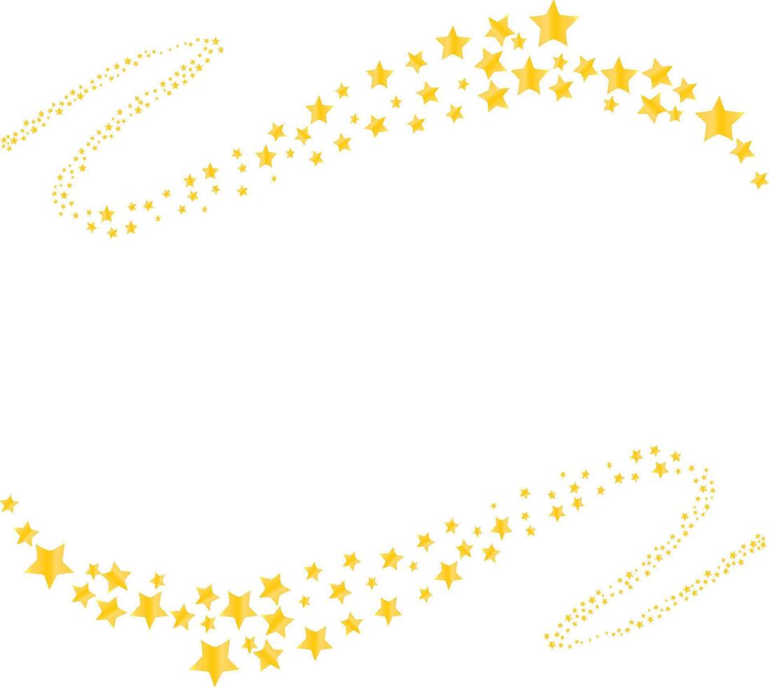 set falling star vector