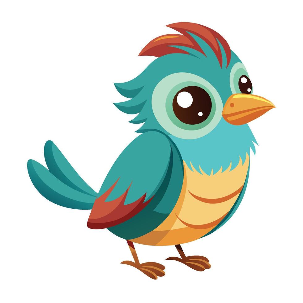 Cute Bird Clip Art Designs vector