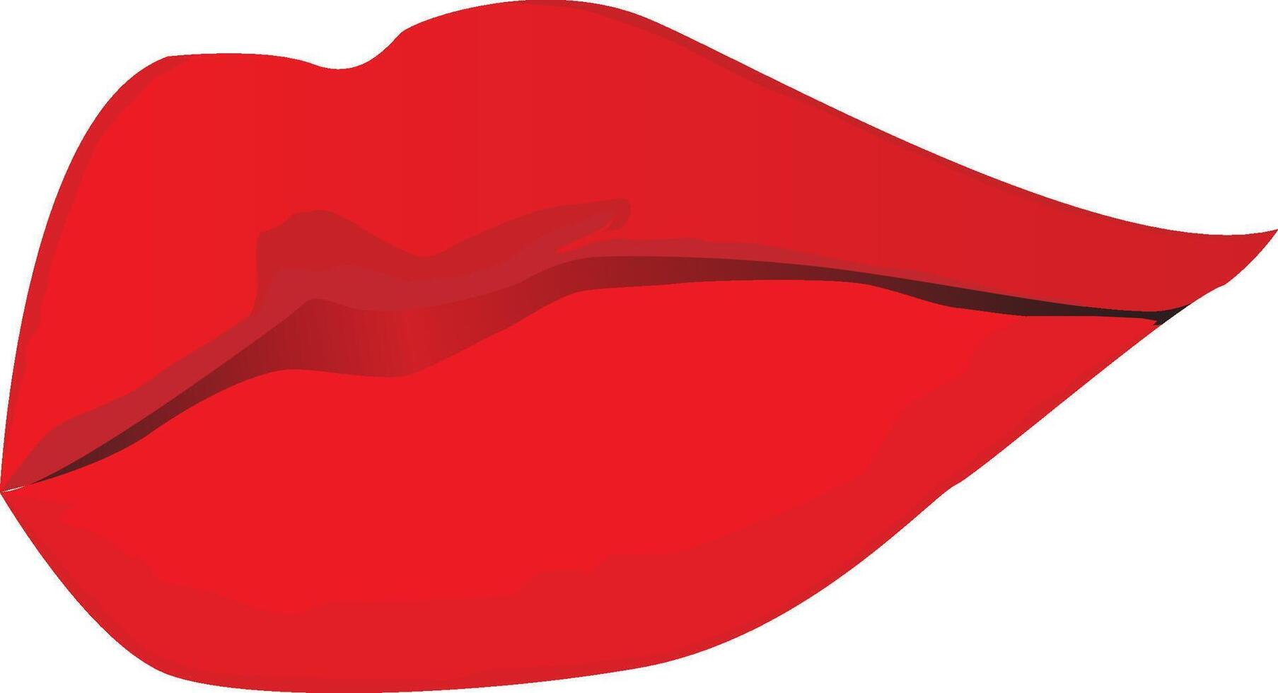 Womens lips art . vector