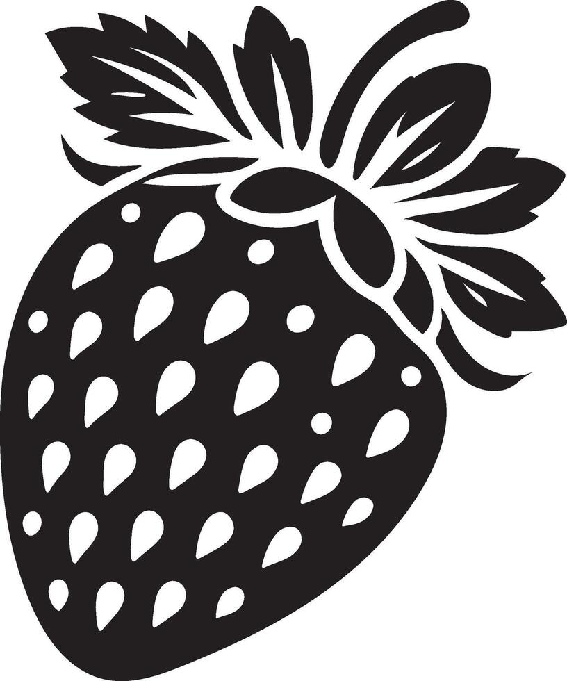 A white background featuring a strawberries illustration in EPS 10. vector
