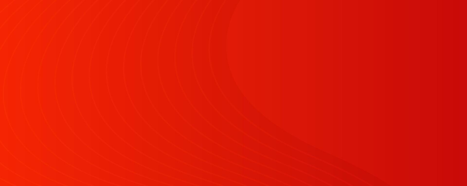 Modern red colorful gradient background with lines vector