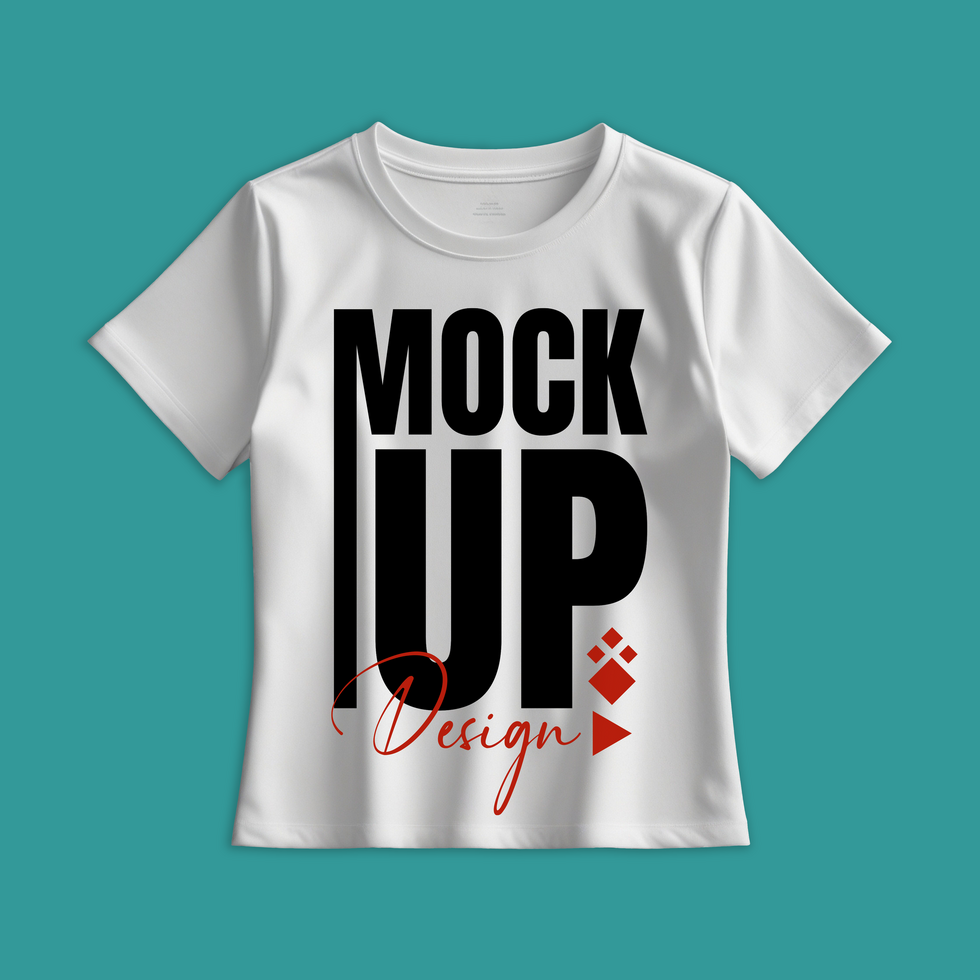 Stylish apparel tshirt mockup template with realistic t shirt mockup design for fashion template psd