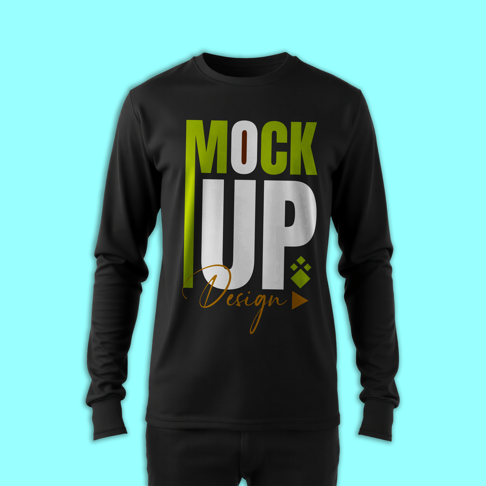 Creative black color tshirt mockup design featuring t shirt for mockup projects view psd