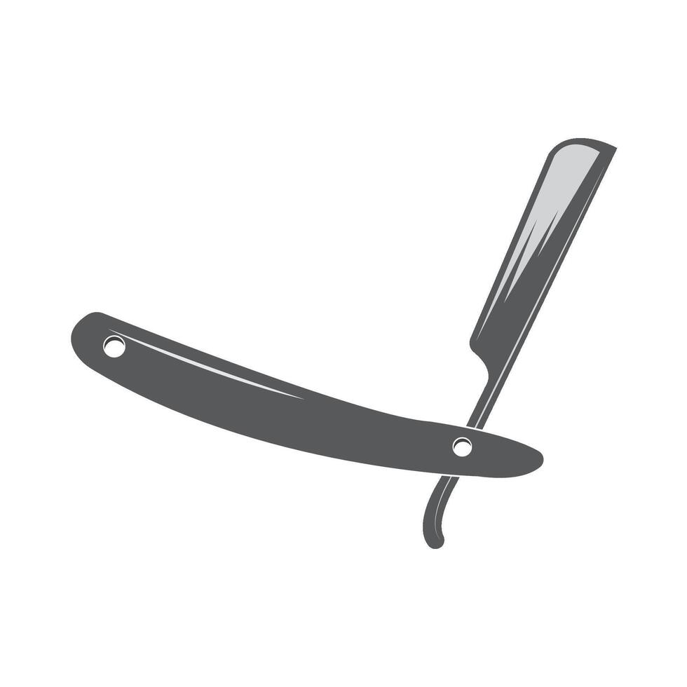 hair razor icon illustration design template vector