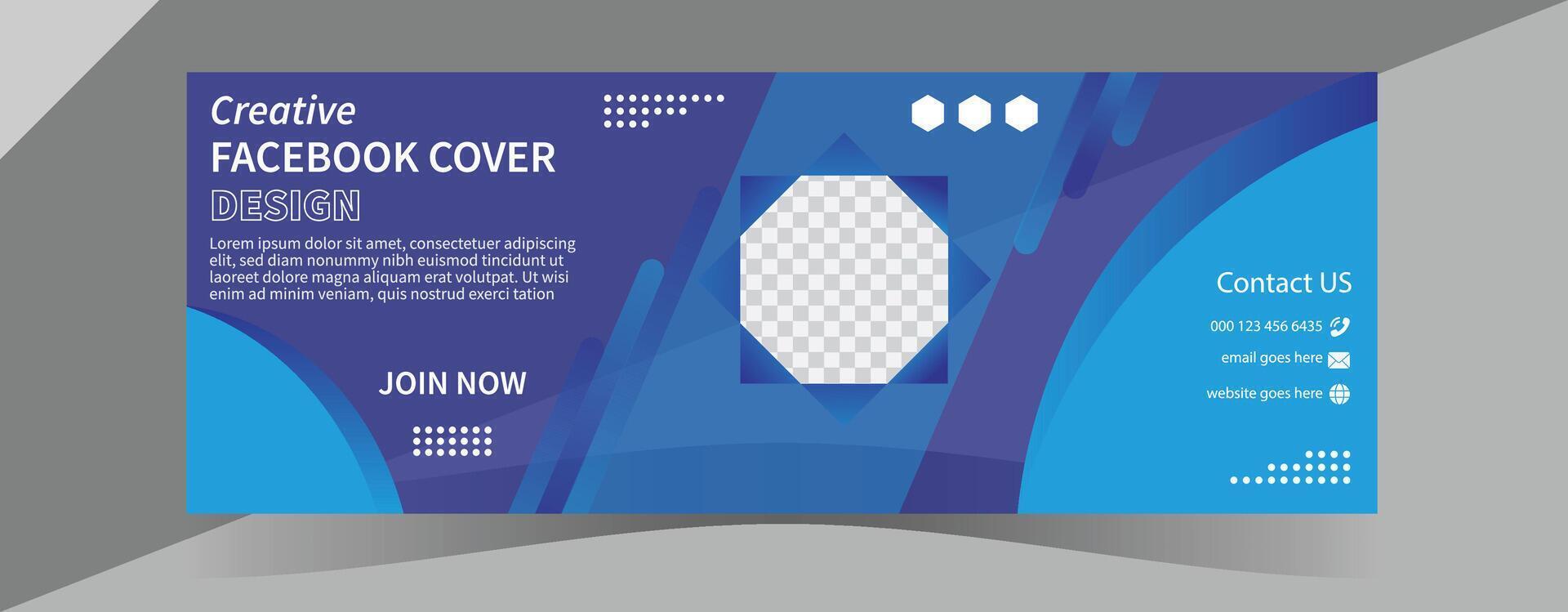 Marketing template design and modern cover design vector