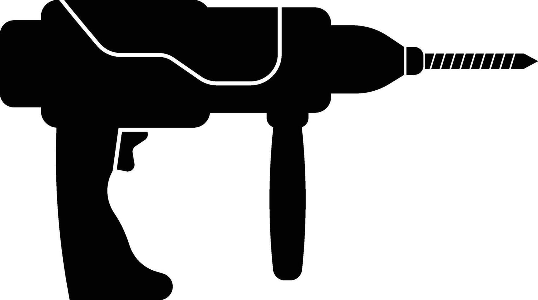 Construction, Building Drilling Machine Icon vector