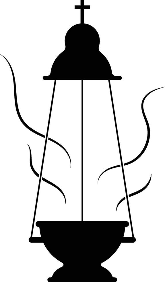 Catholic Incense Burner, Christianity Icon vector